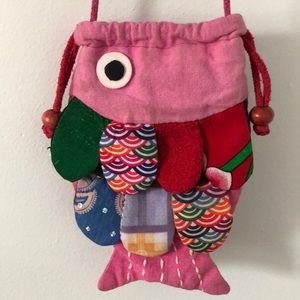 Pink Fish Purse